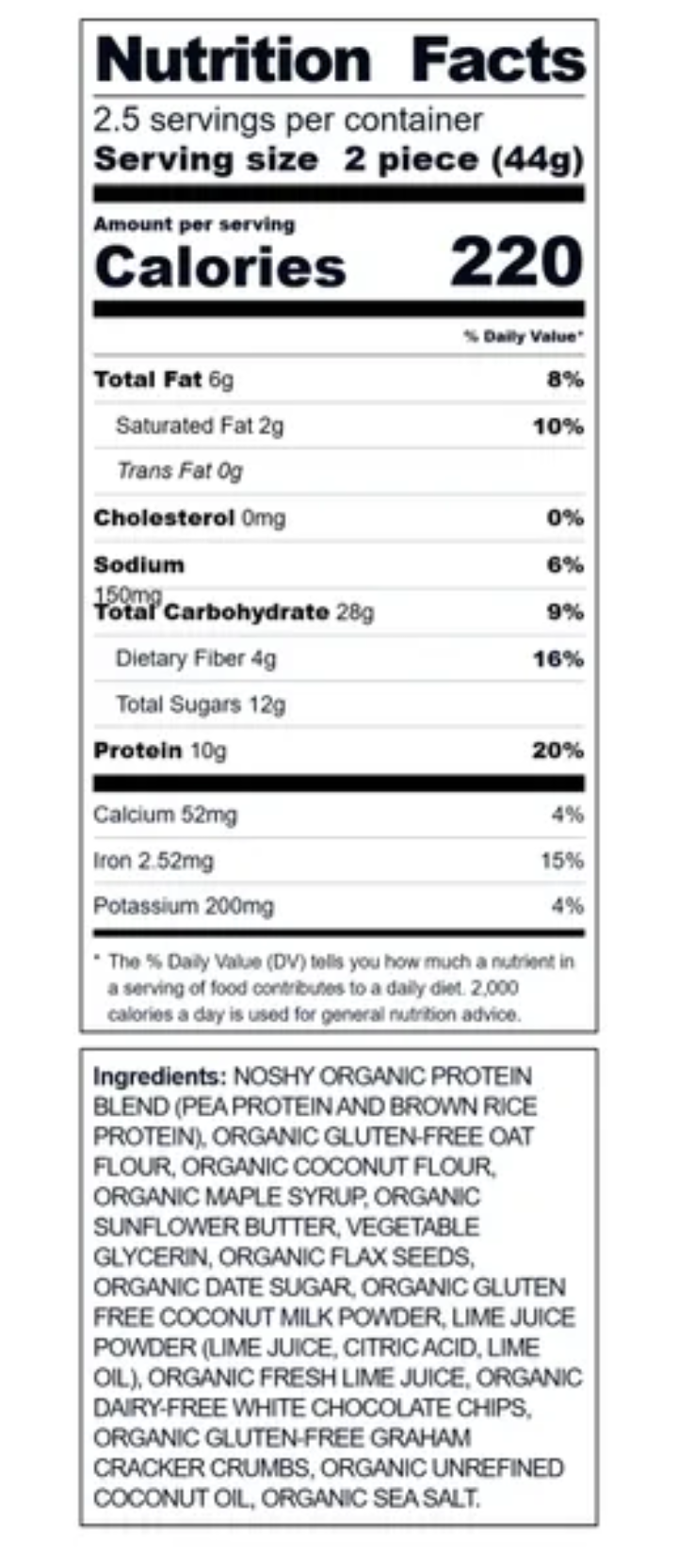 Key West Key Lime Protein Poppers