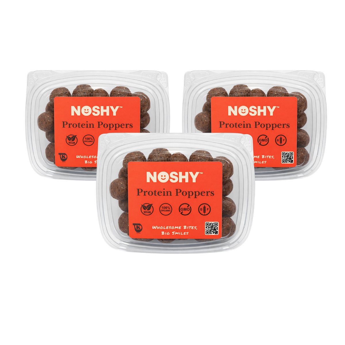 Noshy Mocha Madness Protein Poppers (3-Pack) – NOSHY