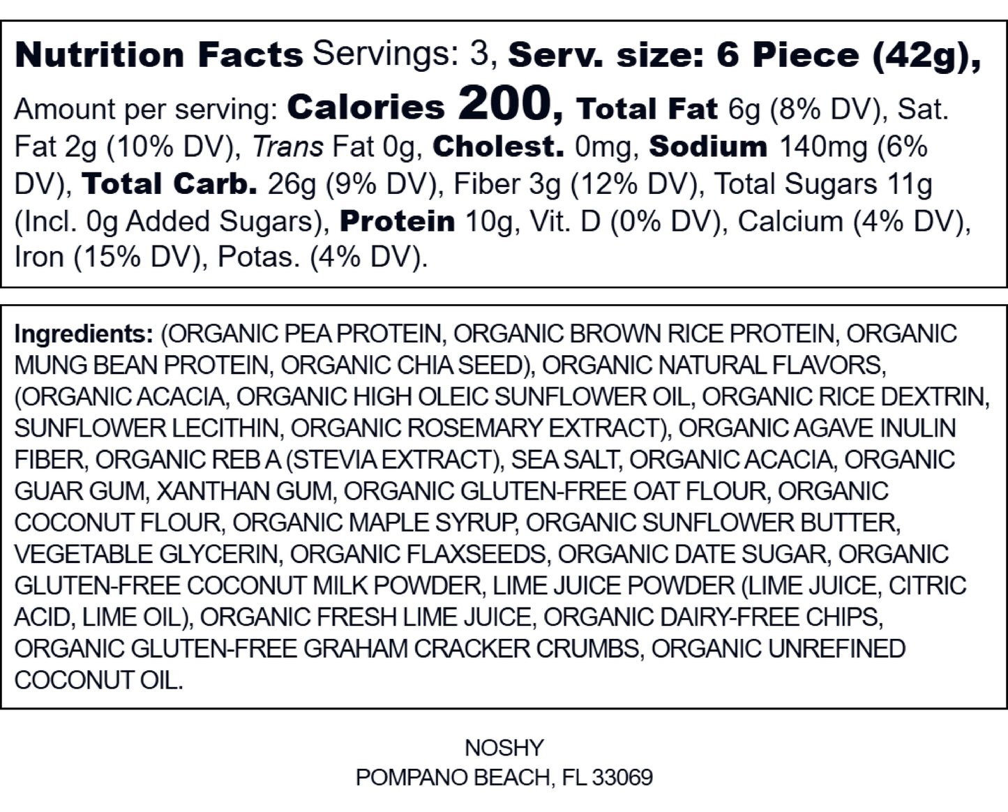 Key West Key Lime Protein Poppers