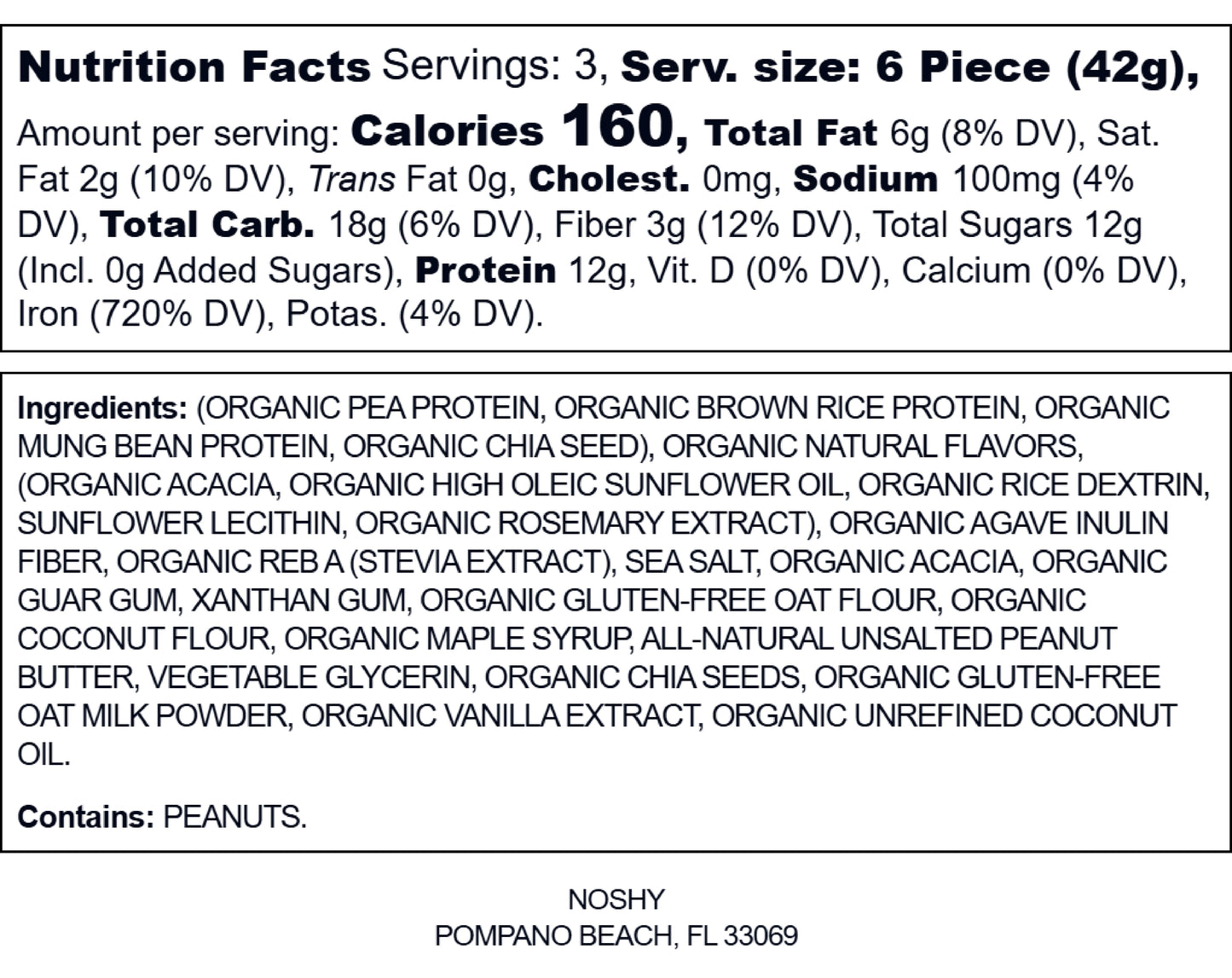 Nutty Nosh Protein Poppers