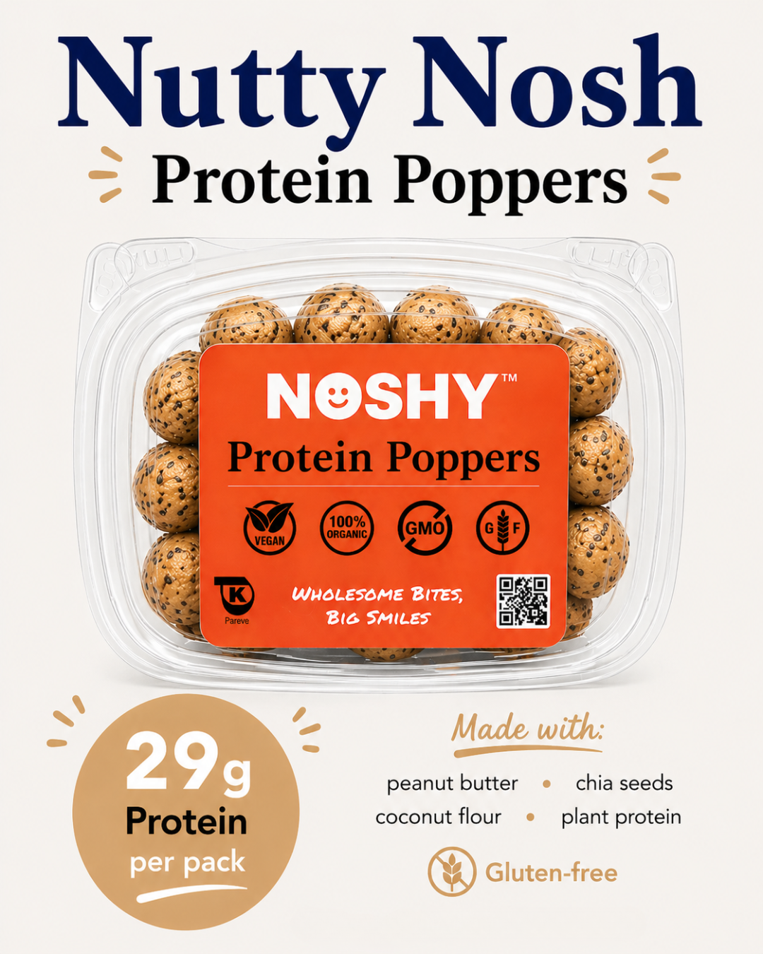 Nutty Nosh Protein Poppers